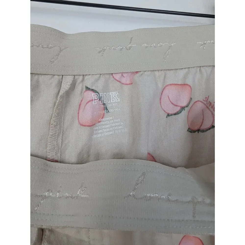 PINK Victoria's Secret Peach Lounge Sleep Boxy Short
